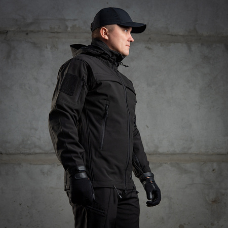 M-Tac Kurtka Soft Shell Police  - Black