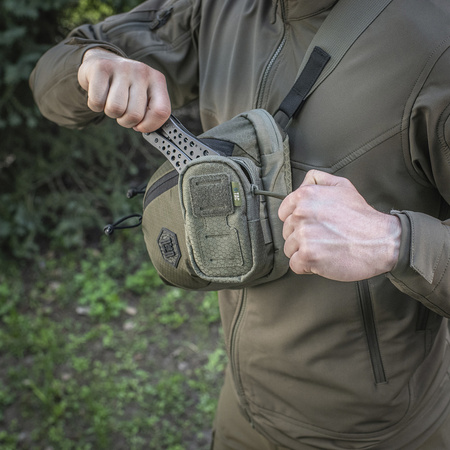 M-Tac Ergonomiczna Kieszeń Naramienna Elite Hex  - Ranger Green