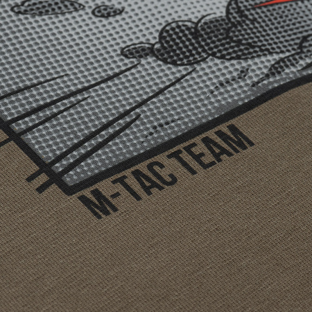 M-Tac Koszulka Comics Drone Girl  - Dark Olive