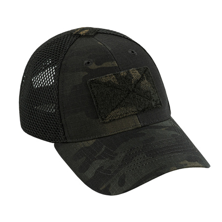 Czapka z Daszkiem Elite Taktyczna z Siatką NYCO Extreme  - Muilticam/Black