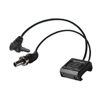 Unity Tactical - Włącznik żelowy na kablu ModButton Lite Sync - SureFire/Crane Laser - 7" - Czarny - MBL2-BLK-SF/CL-7