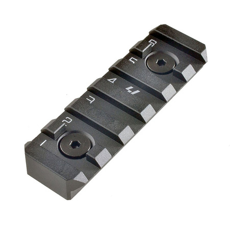 Strike Industries - Szyna LINK KeyMod &amp; M-Lok Rail 6 Slots - Czarny