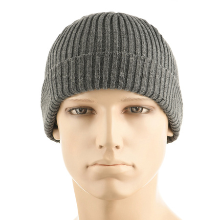 Czapka Dzianinowa 100% Akryl  - Grey