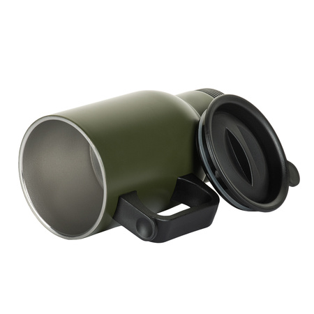 Kubek termiczny z pokrywą 450 Ml  - Olive