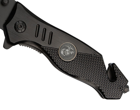 Nóż Ratowniczy BSH ADVENTURE N-386A Sprężynowy