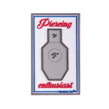 Helikon - Naszywka PVC - Pierceing Enthusiast - OD-PCE-RB-20