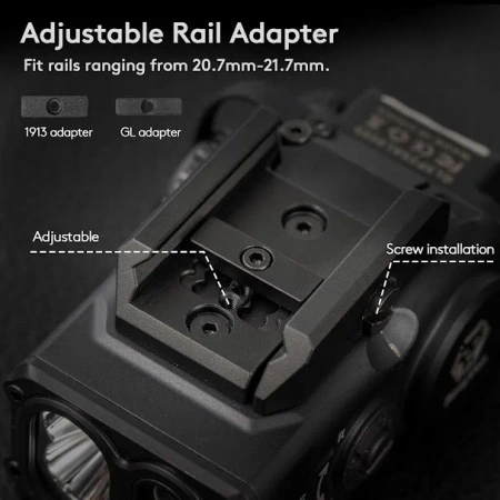 RovyVon GL5 Pro 4-in-1 Compact (Pistoletowa), Black, Śruba