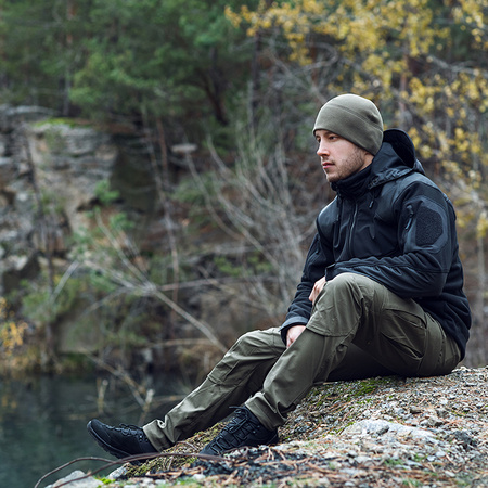 M-Tac Kurtka Norman Windblock Fleece  - Black