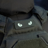Naszywka Cat Eyes Laser Cut  - Ranger Green/GID