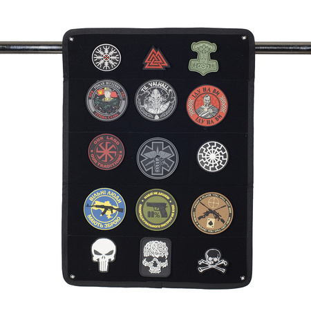 Panel Na Naszywki Uniwersalny  - Black