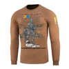 Bluza Raglanowa UA Side  - Coyote Brown