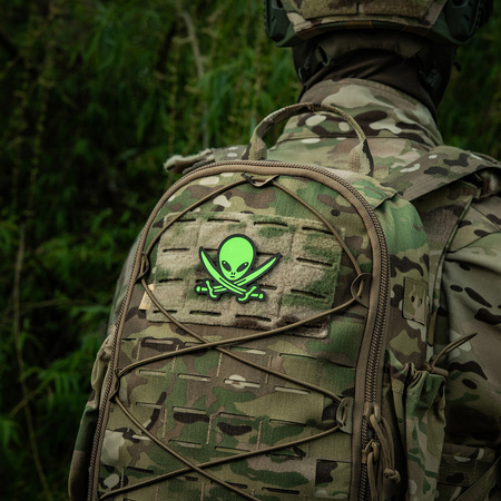 Naszywka UFO operator  - Black/Green