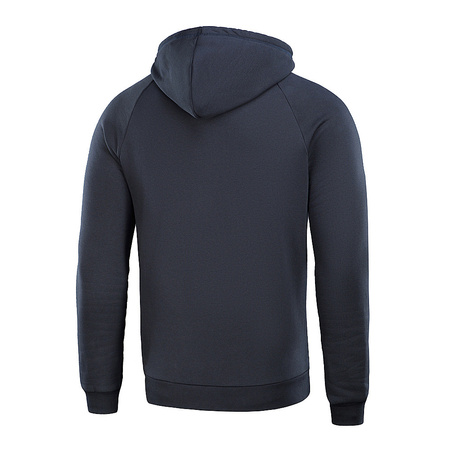 Bluza Hoodie Cotton Raglan  - Dark Navy Blue