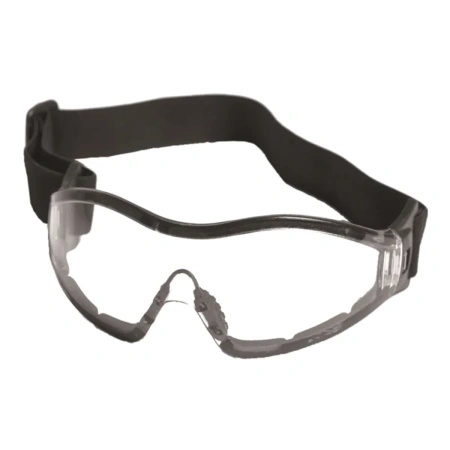 Mil-Tec | Gogle ochronne PARA przezroczyste | czarny