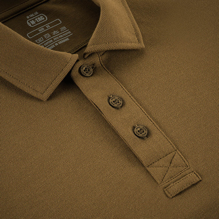 Koszulka Polo Basic 65/35  - Coyote Brown