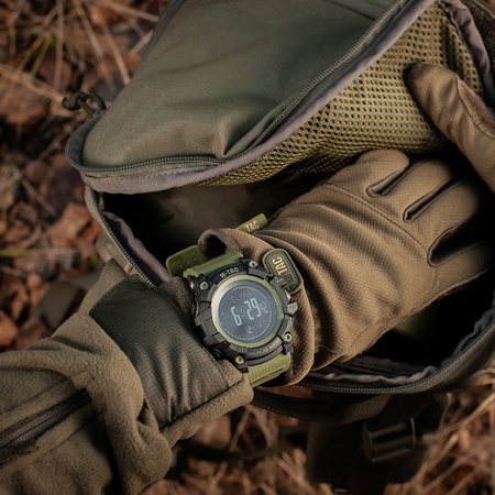 Zegarek Taktyczny Adventure Wojskowy Wielofunkcyjny  - Black/Olive