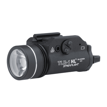 Streamlight - Latarka taktyczna LED na broń TLR-1 HL - 1000 lm - Picatinny - Czarny - L-69260