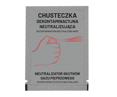 Chusteczka neutralizująca gaz pieprzowy G-090