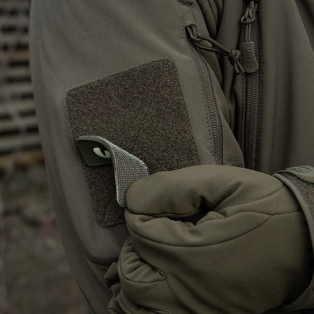 Naszywka Cat Eyes 3D PVC  - Olive