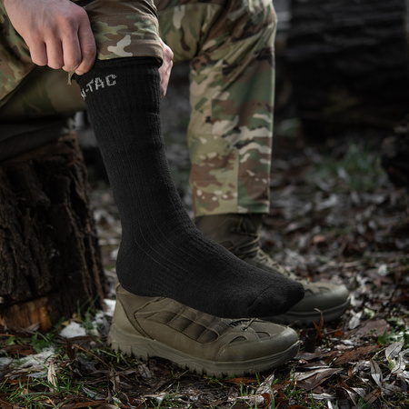 Skarpetki Zimowe Winter Wool  - Black