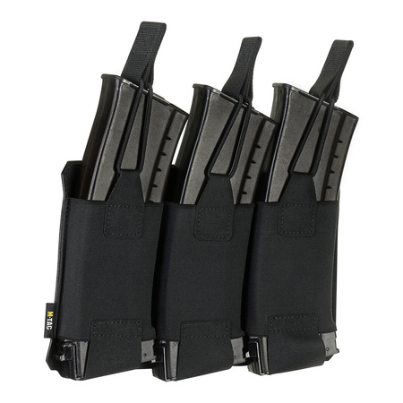 M-Tac Ładownica Elastyczna Na 3 Magazynki Elite Laser Cut  - Black
