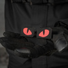 Naszywka Tiger Eyes Laser Cut (para)  - Black/Red