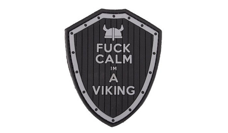 101 Inc. - Naszywka 3D - F*ck Calm - Czarny