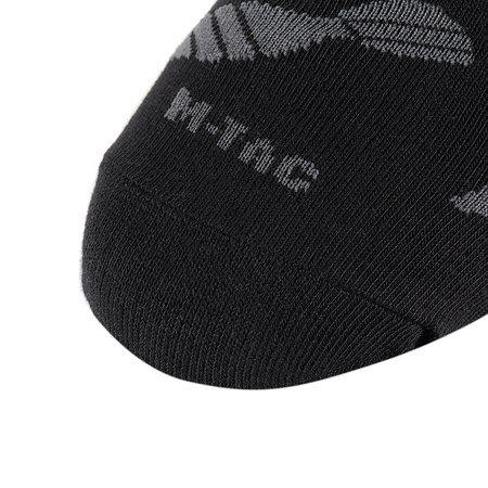 Lekkie letnie Skarpetki Mortar Bombs  - Black