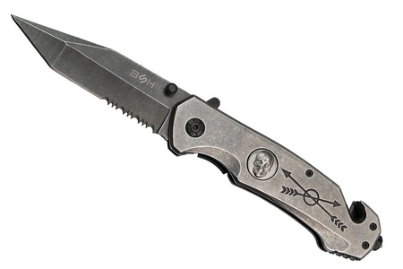 Nóż Ratowniczy BSH ADVENTURE N-363C Sprężynowy