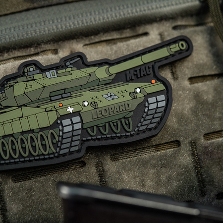 Naszywka Leopard 2 PVC  - Olive