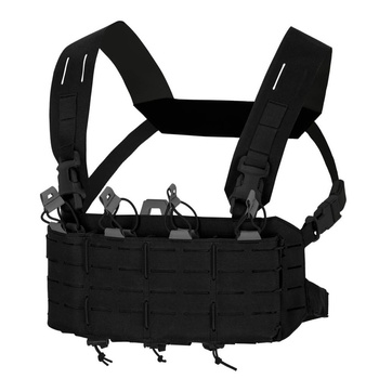 Direct Action - Kamizelka taktyczna Tiger Moth® Chest Rig - Czarna - CR-TGRM-CD5-BLK
