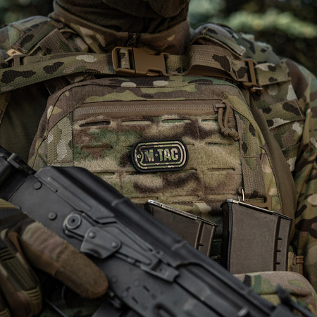 Naszywka M-Tac logo (PVC)  - Color