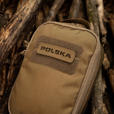 M-Tac naszywka Polska (przechodzi na wylot) 25x80 Laser Cut  - Coyote