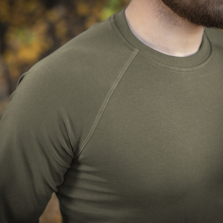 M-Tac bluza raglanowa z okrągłym dekoltem Athlete  - Dark Olive