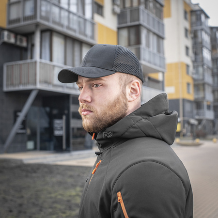 Czapka z daszkiem siatka Flex Rip-Stop  - Black