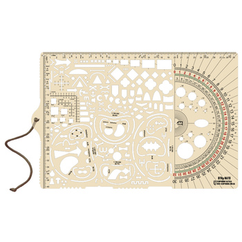 Ecopybook Tactical Linijka Big Protractor NATO - Color