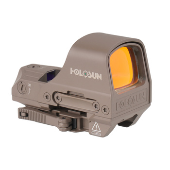 Holosun - Kolimator HS510C Multi Reticle - Green Dot - Solar Panel - FDE - HS510C-FDE-G