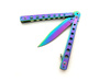 Nóż Motylek  Rainbow N-495B