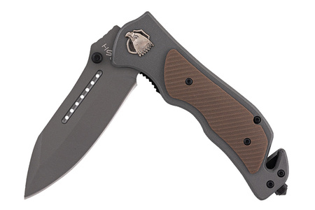 Nóż Ratowniczy BSH ADVENTURE N-389 Sprężynowy