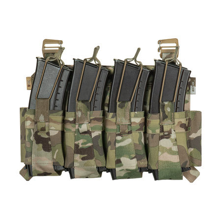 Przedni Panel na Kamizelkę Taktyczną Cuirass QRS na Magazynki  - Multicam
