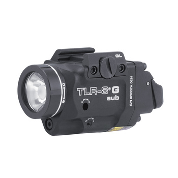 Streamlight - Latarka taktyczna LED na broń TLR-8 G SUB Multi-Fuel - G43X/G48 - 500 lm - Czarna - L-69431