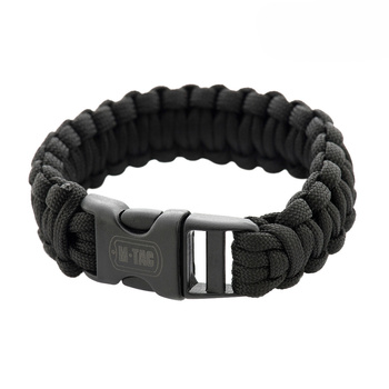 M-Tac Bransoletka z paracordu  - Black