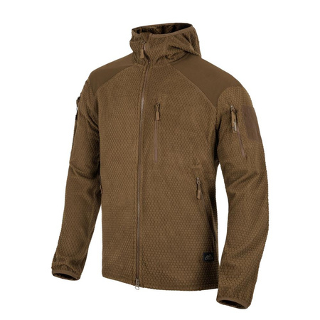 Helikon - Bluza z kapturem Alpha Hoodie - Coyote - BL-ALH-FG-11