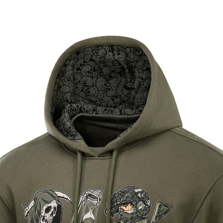 Bluza Hoodie Time  - Ranger Green