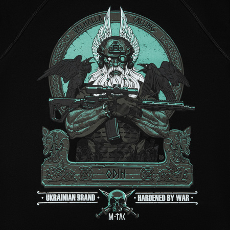 Bluza raglanowa Odin Mystery  - Black