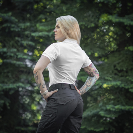 M-Tac Koszulka Polo Taktyczna 65/35 Lady  - White