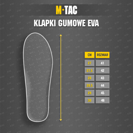 Klapki Gumowe EVA  - Coyote