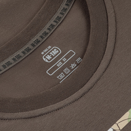 M-Tac Koszulka Logo z Długim Rękawem  - Dark Olive