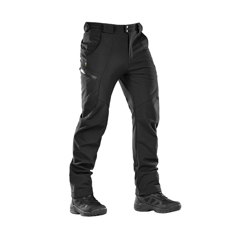 M-Tac spodnie Soft Shell Winter  - Black