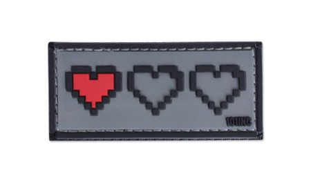 101 Inc. - Naszywka 3D - Last Live - Szary